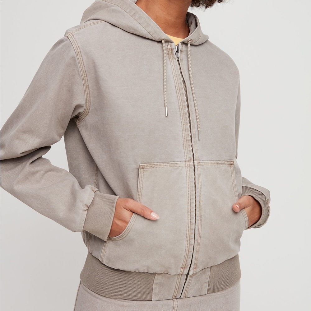Aritzia Sunday Best - Daisy Jacket (Concrete)